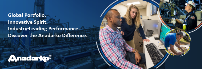 Anadarko, Global Portfolio, Innovative Spirit, Industry-Leading Performance, Discover the Anadarko Difference